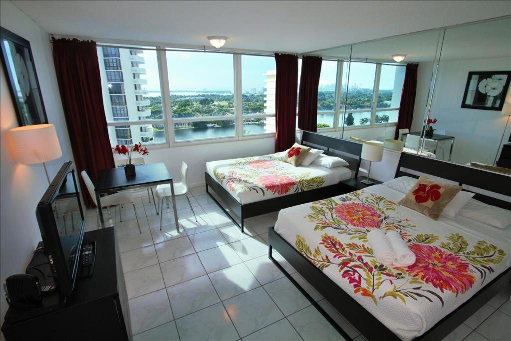 Castle 1118 Studio Bayview Direct Beach Access, Tennis, Pool, Restaurants, Free Parking Miami Beach Exteriör bild