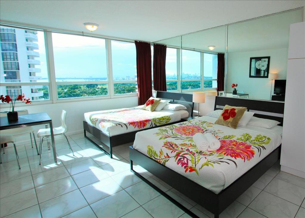 Castle 1118 Studio Bayview Direct Beach Access, Tennis, Pool, Restaurants, Free Parking Miami Beach Exteriör bild